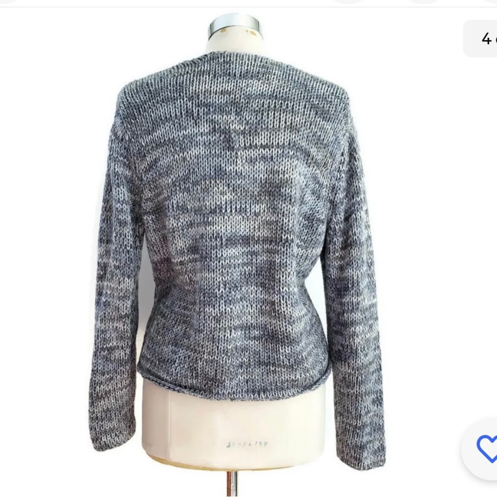 J. Jill knit cardigan blue size XS - Picture 5 of 8
